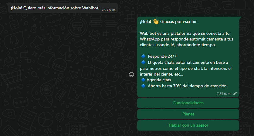 Chatbot sin IA